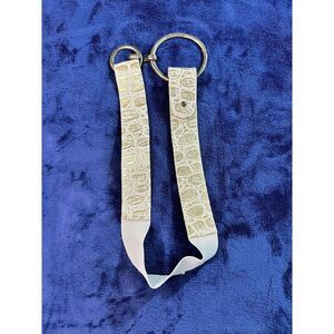 Suzi Roher Metallic Leather Elastic Belt Antiqued Bronze Oversized Buckle S